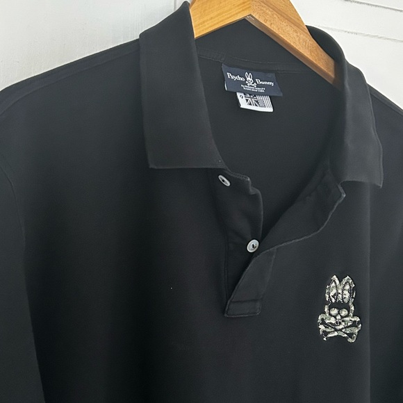 Psycho Bunny Anglo American Men’s Size XL Short Sleeve 100% Pima Cotton Polo - Picture 6 of 13